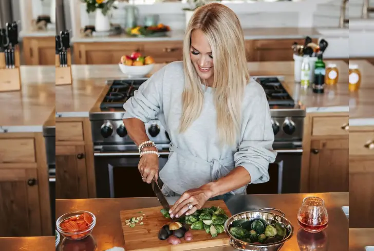carrieunderwood | Instagram | American Idol alum opts for homemade candied fruit over store-bought.